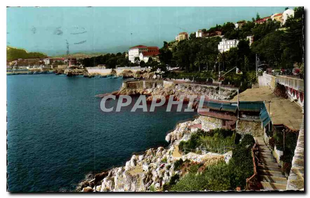 Trasa nadmorska z kapu Nicei do portu — Wydawnictwo S.E.P.T. - 35, Bd Gorbella - Nice - Awers
