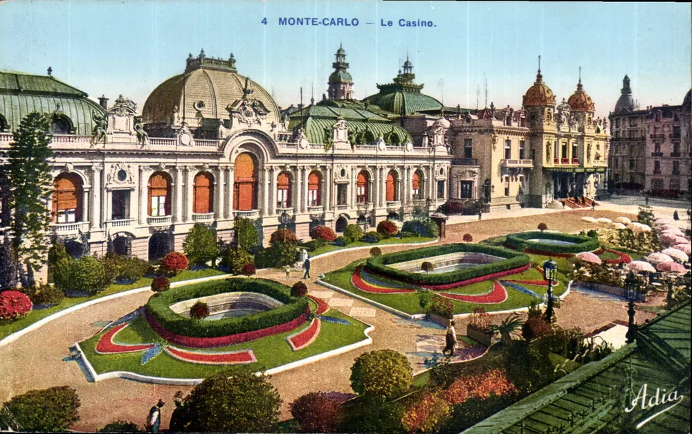 Monte-Carlo — O Casino — Adia - Frente