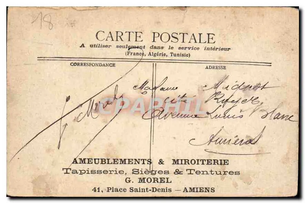 Bourges - A Catedral — editor não visível, número de série ilegível - Verso