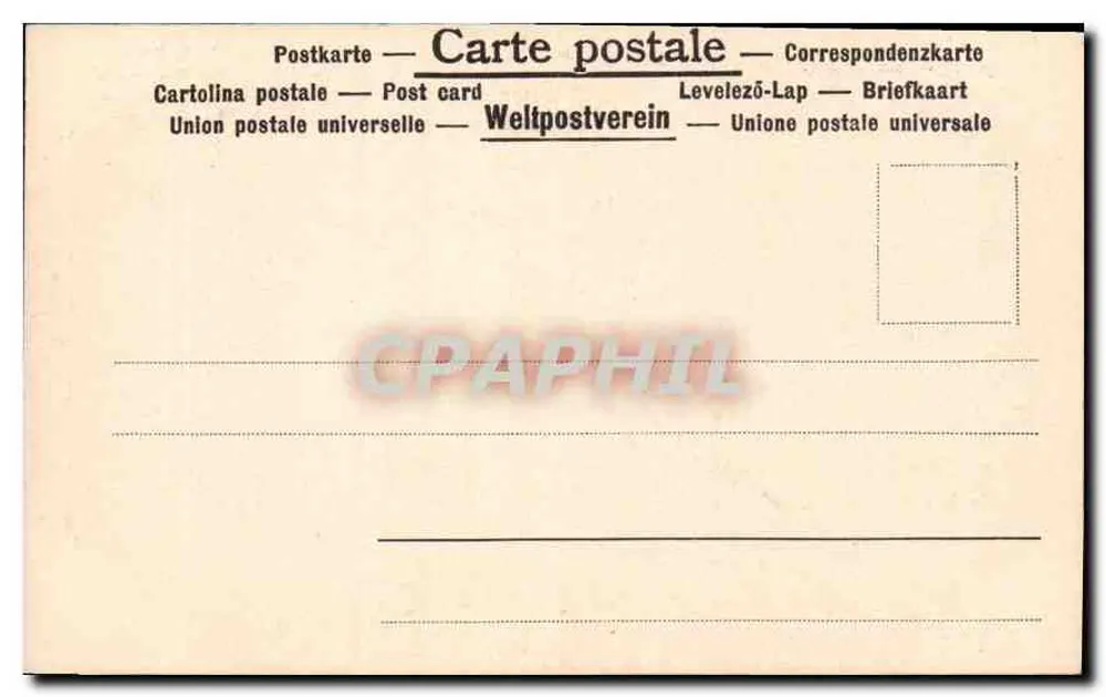 O Sonhador e a Dormitante — Rubens — Verlag von Hofphotograph J. Löwy, Viena 1902 - Verso