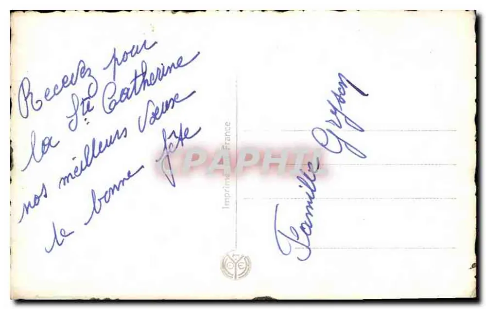 Santa Catarina — VIVA SANTA CATARINA — A. NOYER 3709 - Verso
