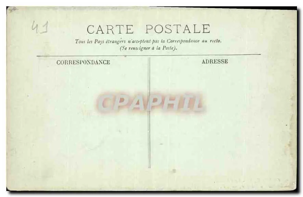 Cheverny - Le Château. La Salle à Manger — LL. n°9 - Rückseite