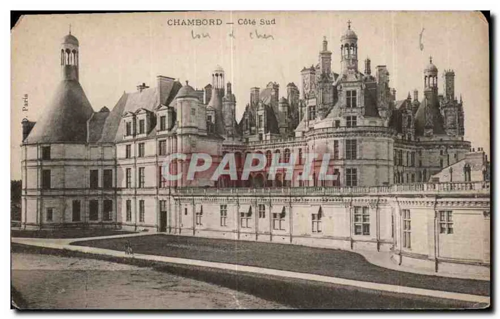 Chambord — Lado Sul — D. Paris - Frente