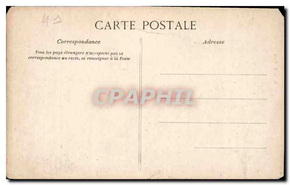 Chambord — Lado Sul — D. Paris - Verso