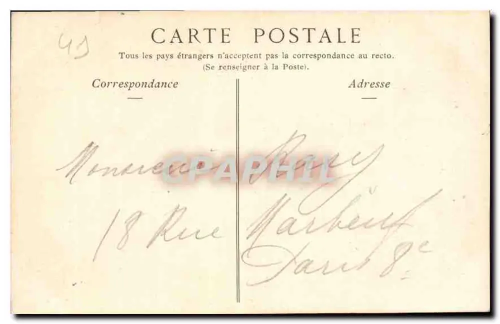 Chaumont-sur-Loire — O Pont-Levis — G. H. Phot - Verso