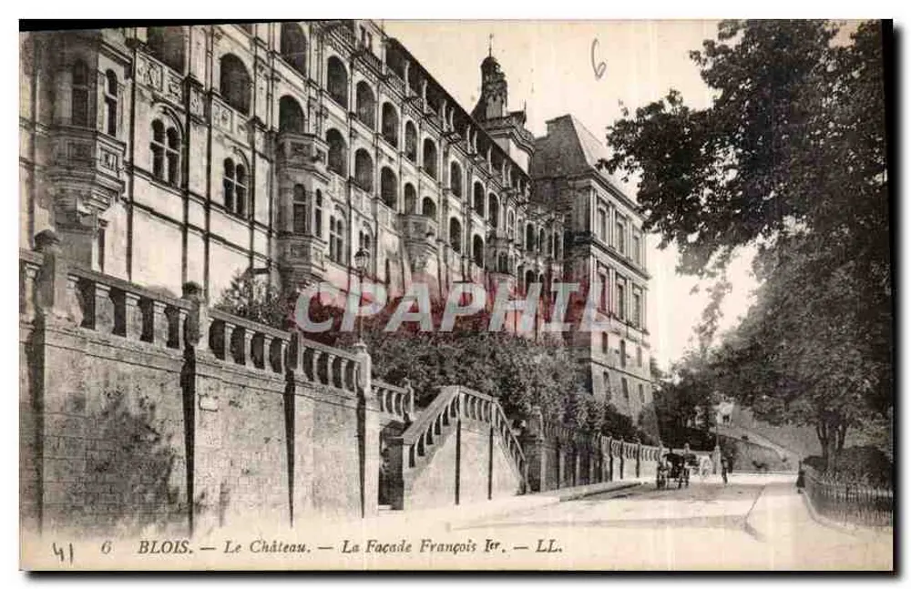 Blois — Le Château — La Façade François Ier — LL. - Recto