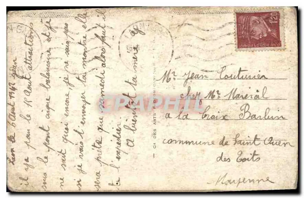 Laon — Vista geral — LL.132 — CI DES ARTS - Verso