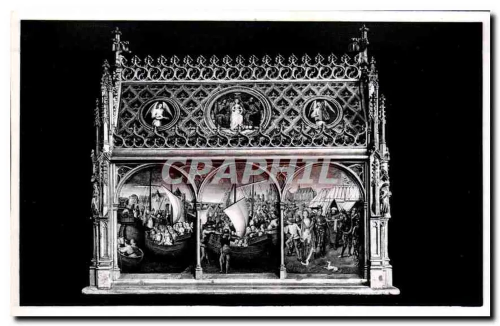 Schrein der Heiligen Ursula — Brügge, Krankenhaus Saint-Jean — Hans Memling - Vorderseite