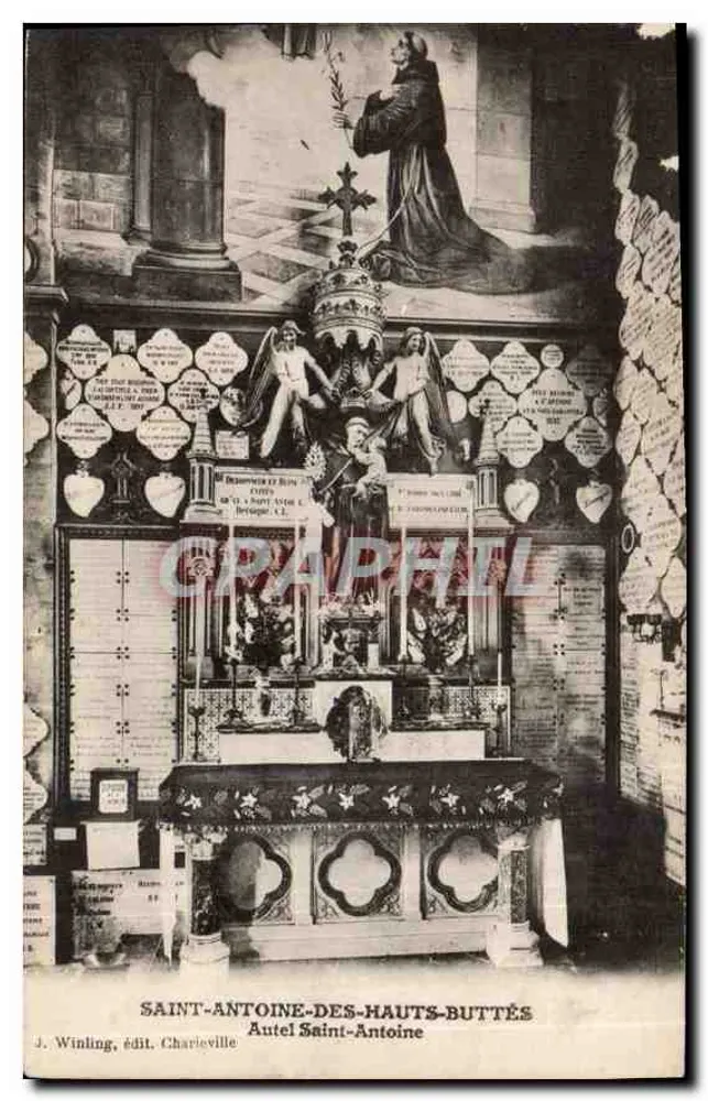 Altar des heiligen Antoine — Verlag Winling, Charleville - Vorderseite