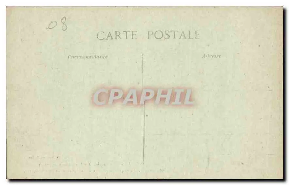 Bazeilles — Zimmer der letzten Patronen — A. Eugène, Sedan - Rückseite