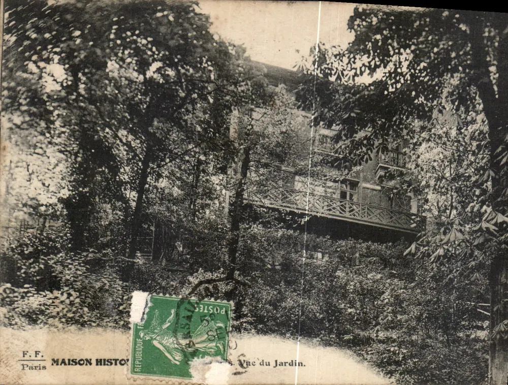 Maison Historique — Rue du Jardin — F.F. Paris - Frente