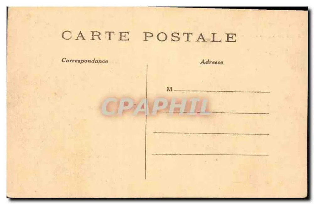 Igreja da Madeleine — Paris (8º arr.) — C.M. n°21 - Verso