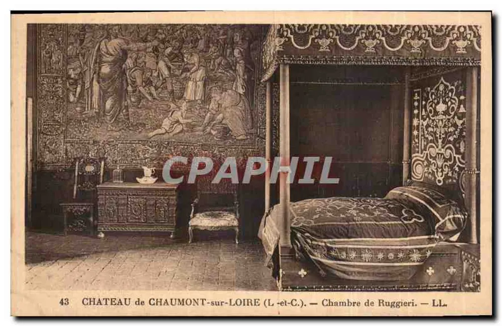Schloss Chaumont-sur-Loire — Zimmer von Ruggieri — LL. - Vorderseite