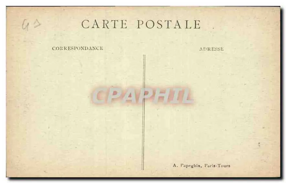 Chambord — Le Château - La Grande Lanterne — A.P. - Verso