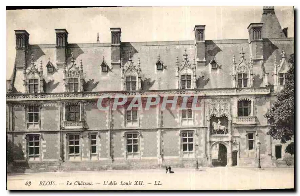 Blois — Le Château — L'Aile Louis XII — LL. - Recto