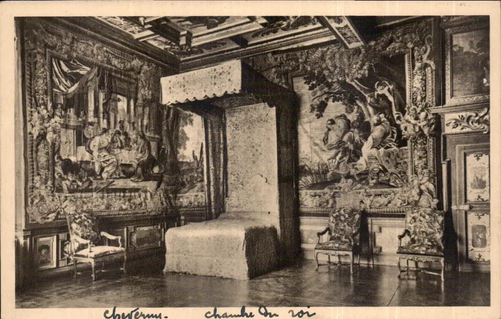 Cheverny — Sala do Rei — Editor F. de Bertier - Frente