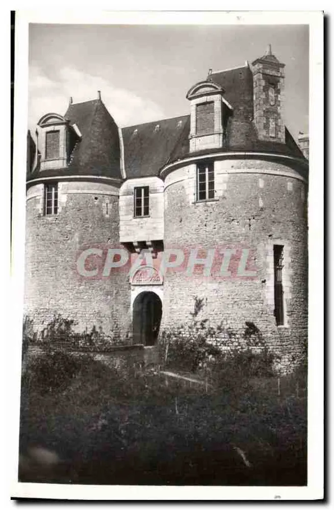 Schloss Selles-sur-Cher — Tor des feudalen Schlosses des 13. Jahrhunderts — Verleger REAL-PHOTO, Paris - Vorderseite