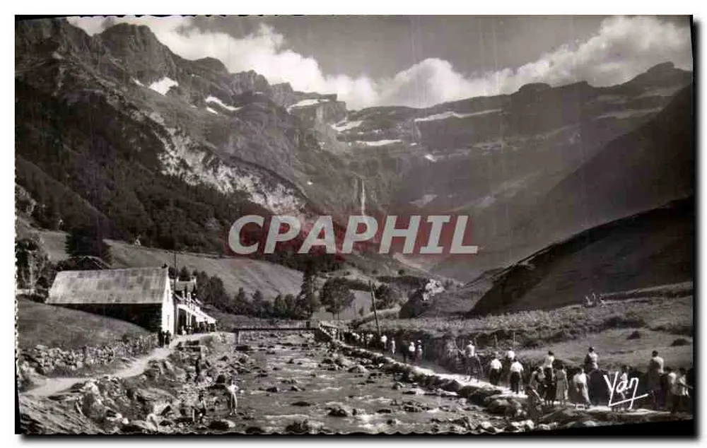 Gavarnie — Le Cirque et le Gave — Édition Quinault, Lourdes - Recto