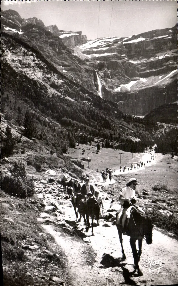 Gavarnie — Retorno do Circo — Edição Quinault, Lourdes - Frente
