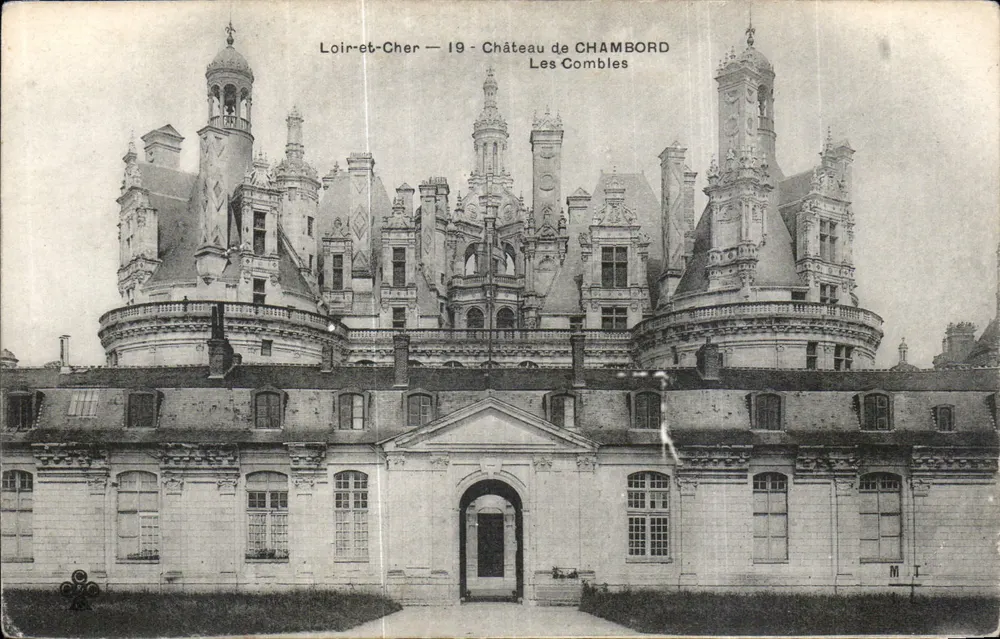 Castelo de Chambord — Les Combles — Loir-et-Cher — 19 - Frente