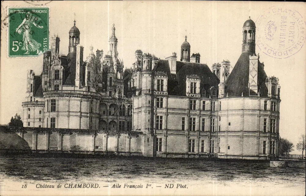 Château de Chambord — Aile François Ier — ND Pbot. - Recto