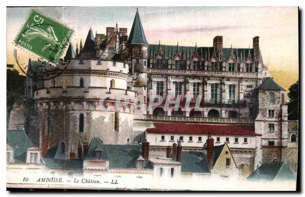 Ambérieu — O Castelo — LL — Graphiphil - Frente