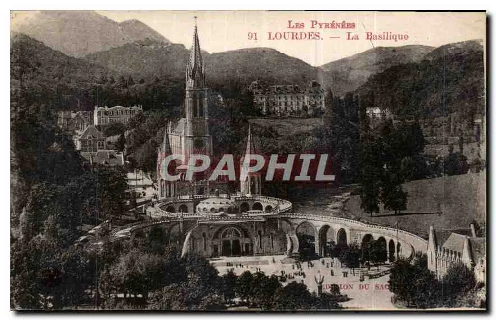 Lourdes — A Basílica — Edição Sagrada - Frente