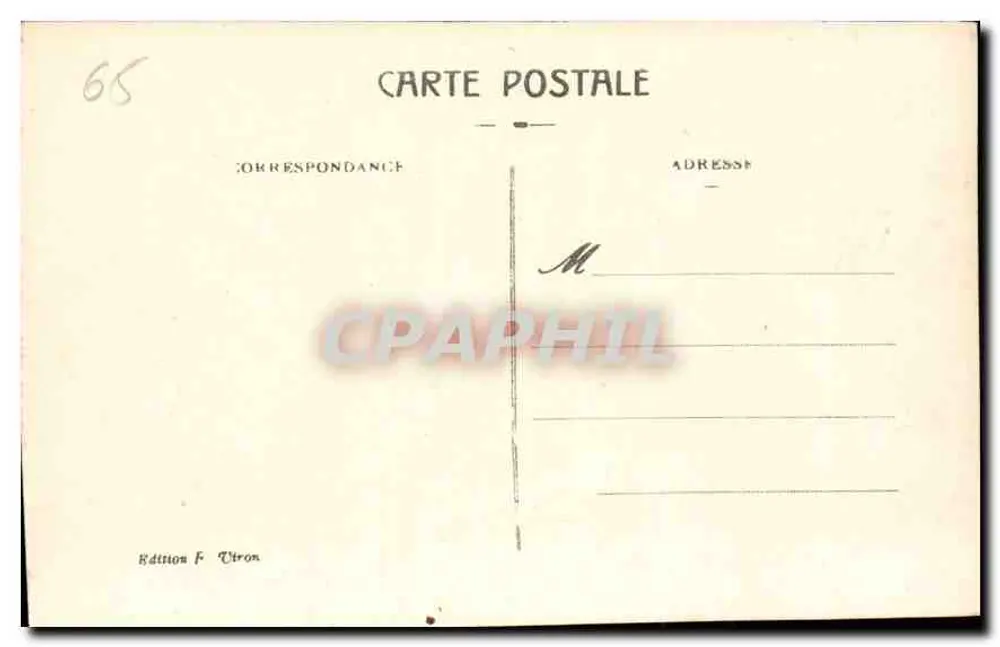 Lourdes — IXª Estação do Calvário: «Jesus cai pela terceira vez» — Edição F. Vtron - Verso