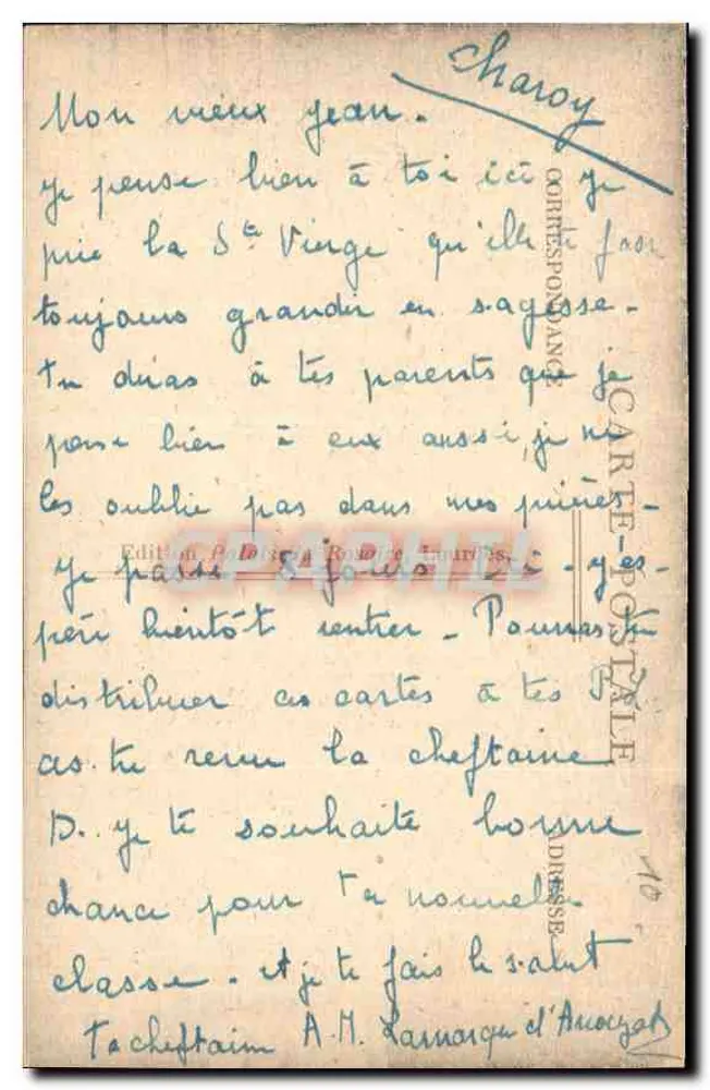 LOURDES - A Gruta. — Edição Polisso - Lourdes, n°10 - Verso