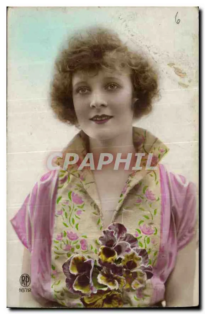 Jovem mulher — retrato — RP 167P - Frente
