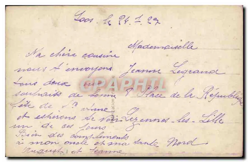 Jovem mulher — retrato — RP 167P - Verso