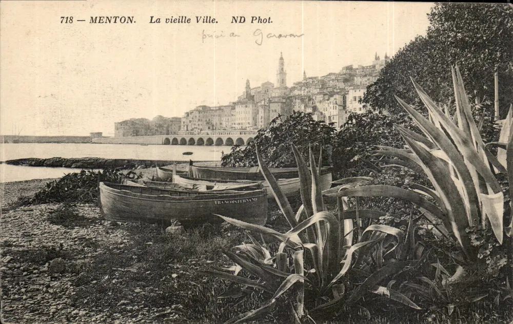 Menton. La vieille Ville — ND Phot. n°718 - Recto