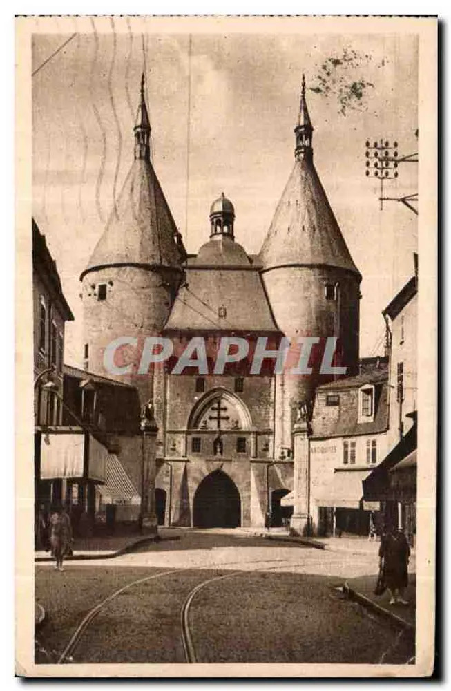 Nancy — Die Stadt der goldenen Tore — Tor der Craffe - Vorderseite