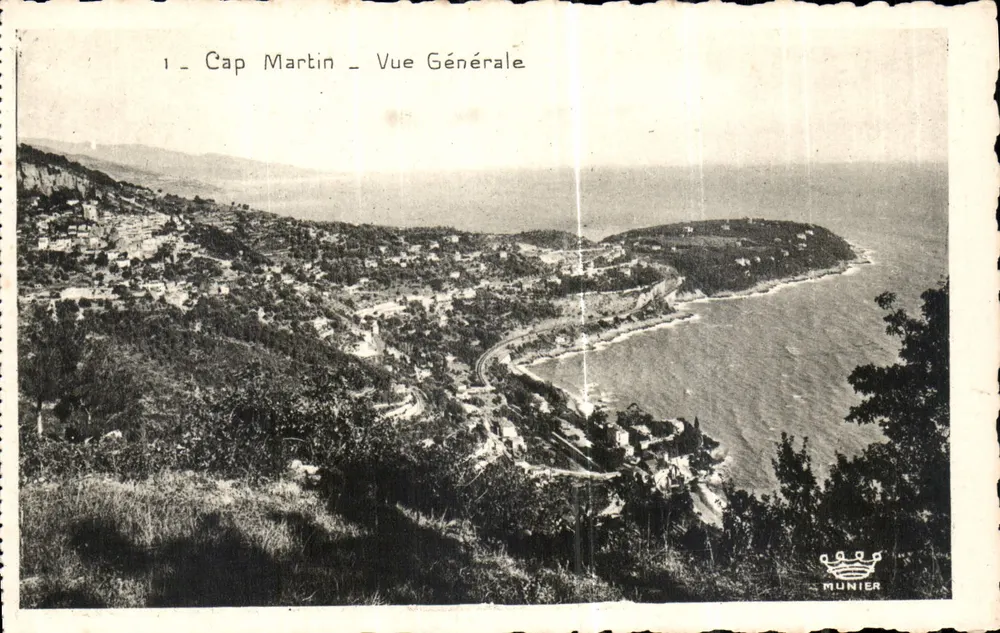 Cap Martin – Widok ogólny – Munier - Awers