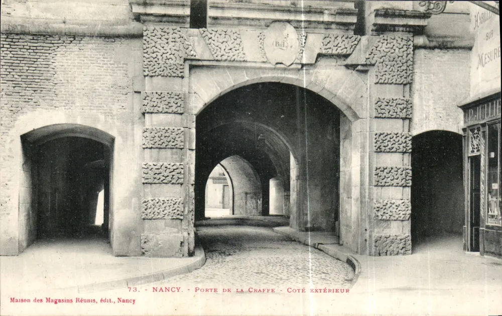 NANCY — Porta della Craffe — Lato esterno — Casa dei Magazzini Uniti, editore, Nancy - Recto
