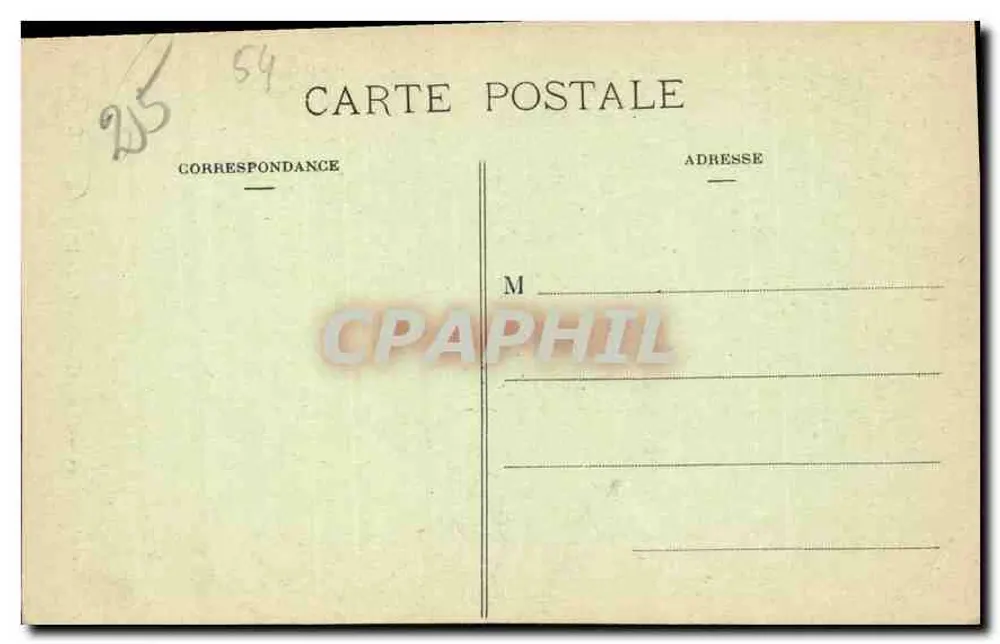 NANCY — Porte de la Craffe — editora: Mme Péring Miss - Verso