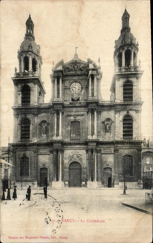 NANCY - A Catedral — Maison des Magasins Réunis, editora, Nancy, n°31 - Frente