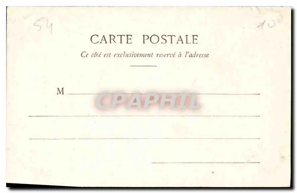 Nancy — Porte Saint-Georges — Maison des Magasins Réunis, publisher Nancy, no. 38 - Back