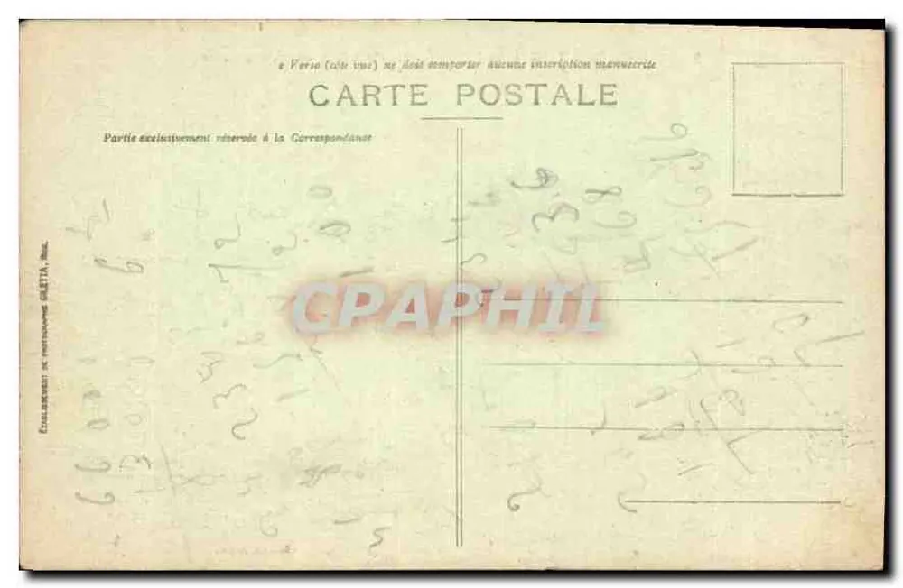 Côte d'Azur à vol d'oiseau, de Menton à Cannes — Édition Giletta - Verso