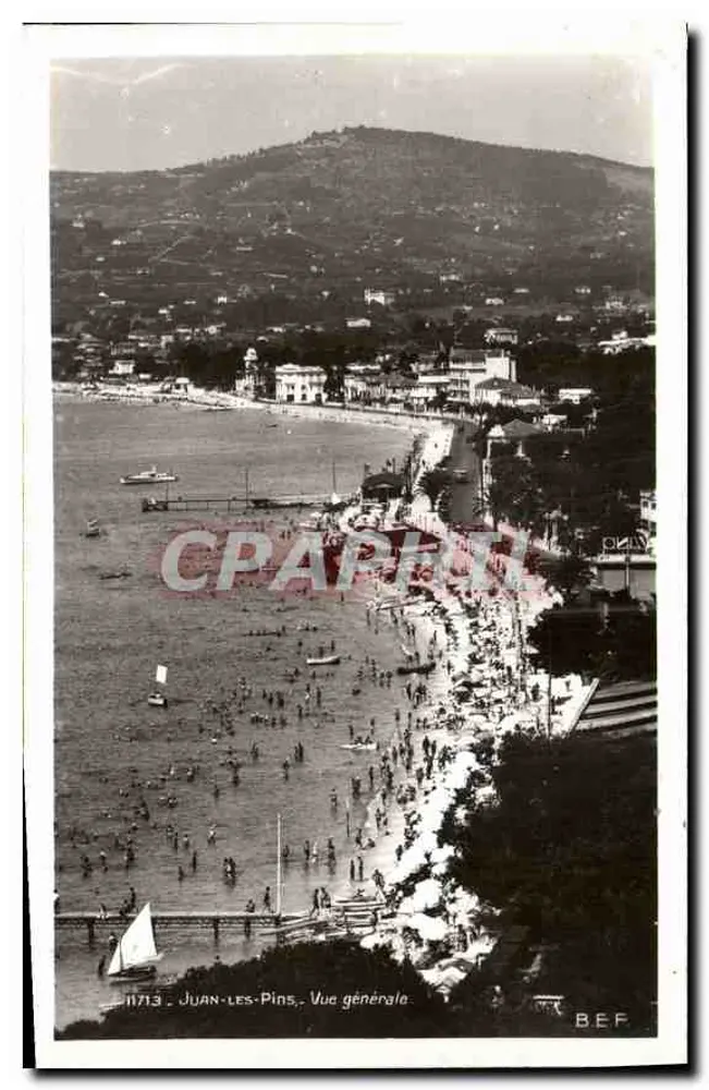 Juan-les-Pins — Vista geral — BEF - Frente