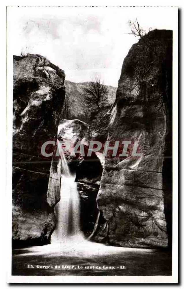 Gorges do Loup, o salto do Loup — LL — Éditions Françaises, Nice - Frente