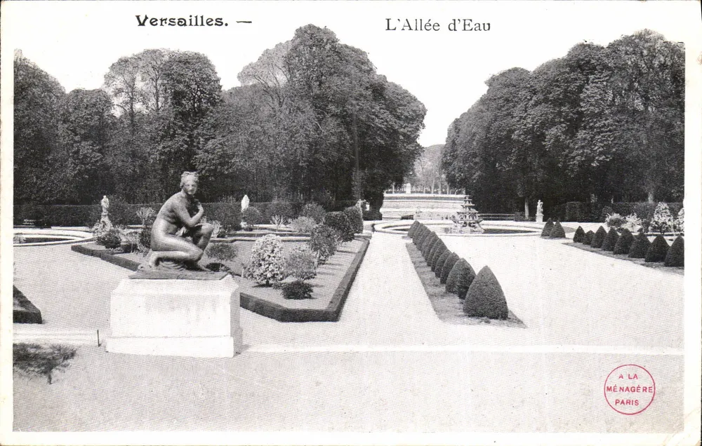 Versailles — A Avenida da Água — A LA MÉNAGÈRE PARIS - Frente