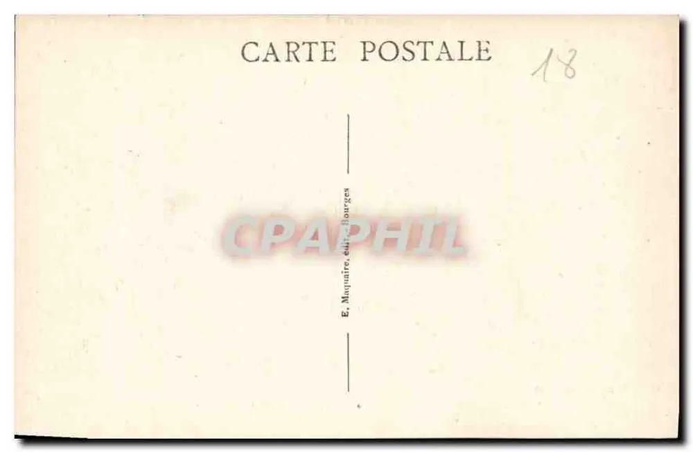 Bourges — Jardin des Prés Fichaux — Une Allée. — P. Marquerita, Arch. Paysagiste, n° 452 - Verso