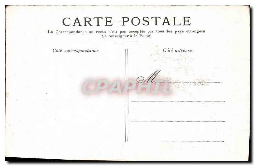 Versailles — Le Hameau au Petit Trianon — Éditeur non identifié, n° de série non visible - Verso