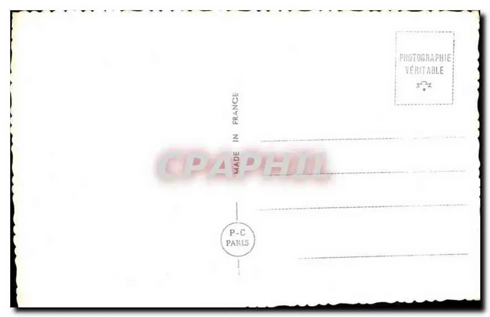 Criança segurando um cesto de flores e uma envelope — P-C PARIS n°6514 - Verso
