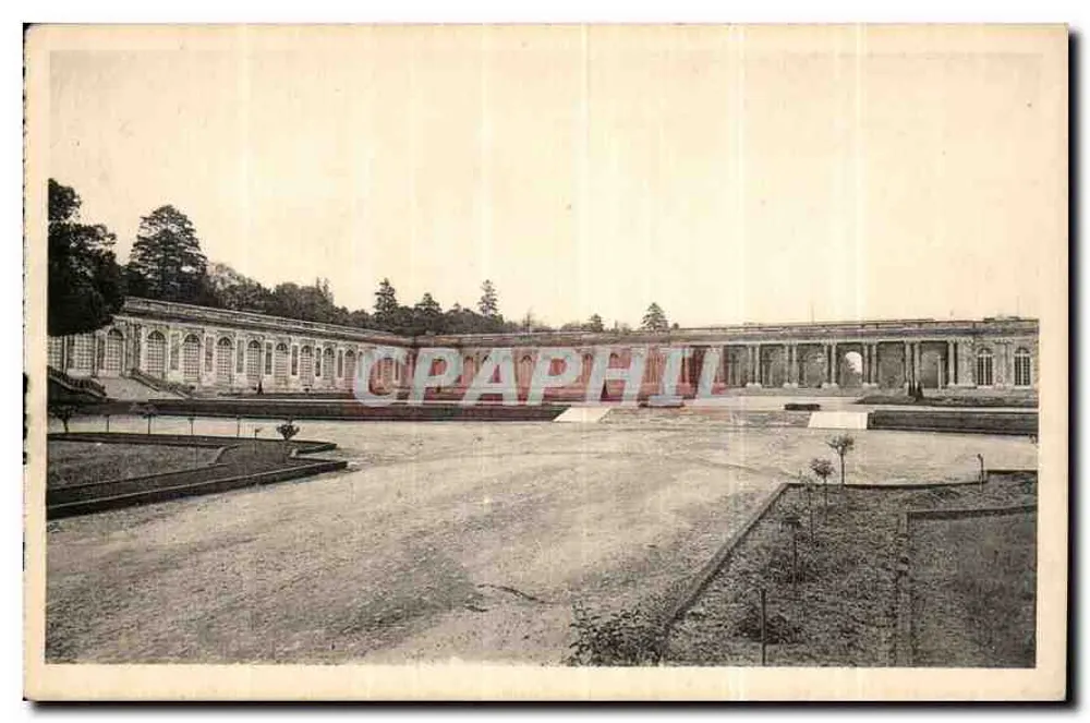 Grand Trianon — Fachada sobre os jardins — Édition des Musées Nationaux - Frente