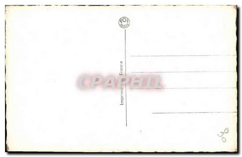 Casal romântico — com buquê de rosas — FOX Paris n°1152 - Verso