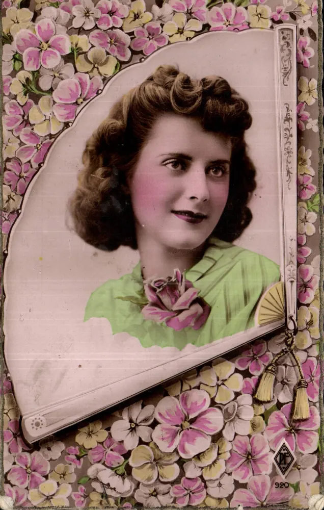 Jovem mulher — retrato — P.F. n° 920 - Frente