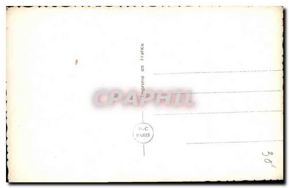 Uśmiechnięta młoda kobieta — z gałązkami kwiatów — PC PARIS 6356 - Rewers