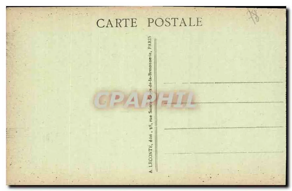 Versalhes — O Castelo e a Orangerie — A. L. - Verso